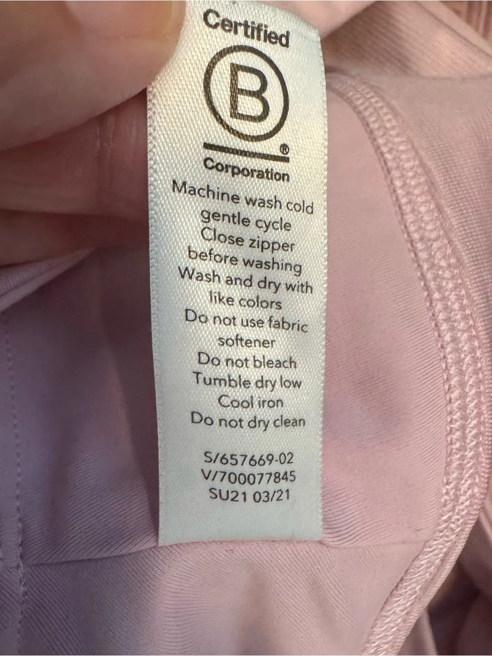 Athleta Pink Textured 3.5